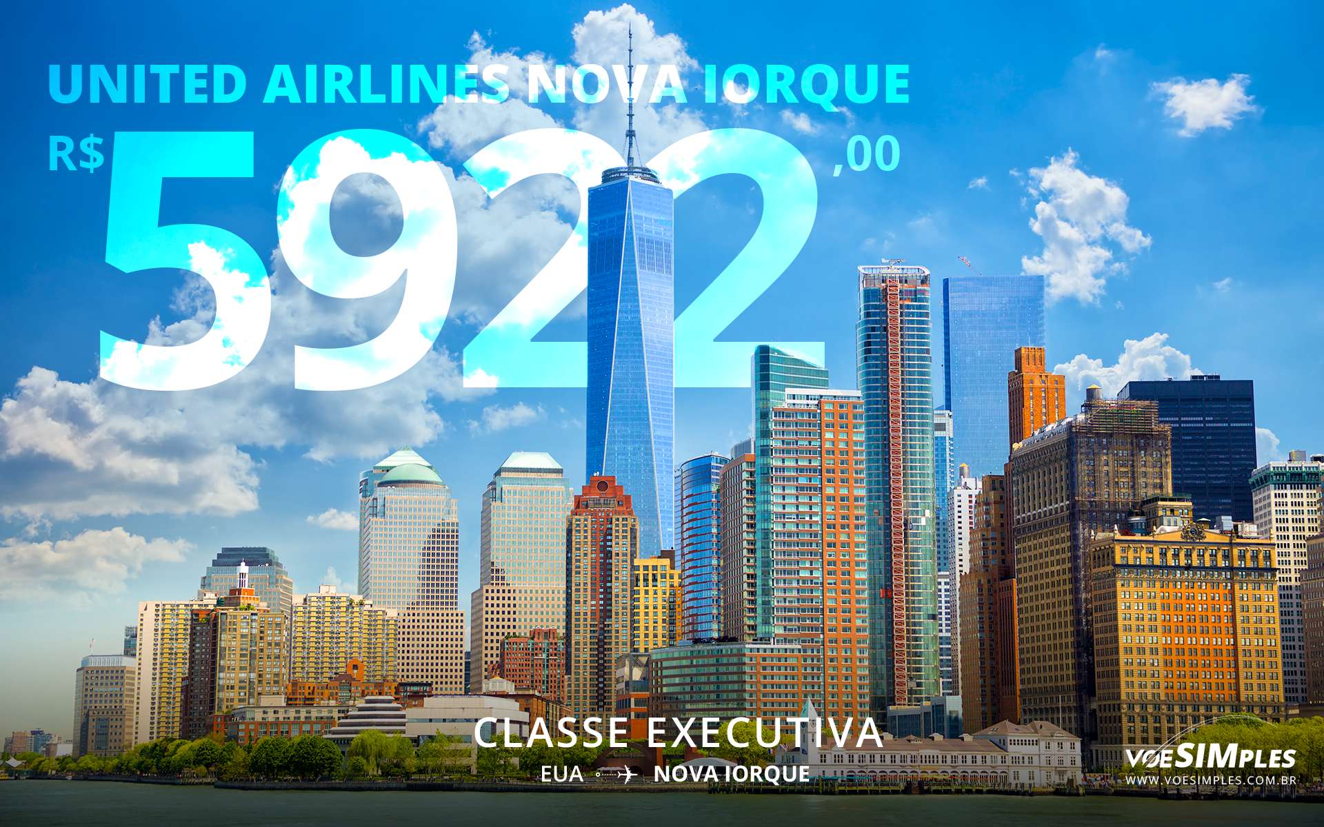 Passagem classe executiva United