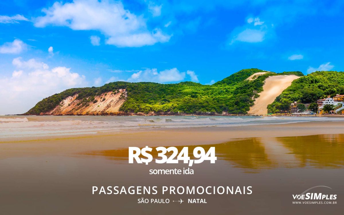 Férias de Janeiro! Natal - RN saindo de SP | Voe Simples Férias de Janeiro! Natal - RN saindo de SP | Voe Simples