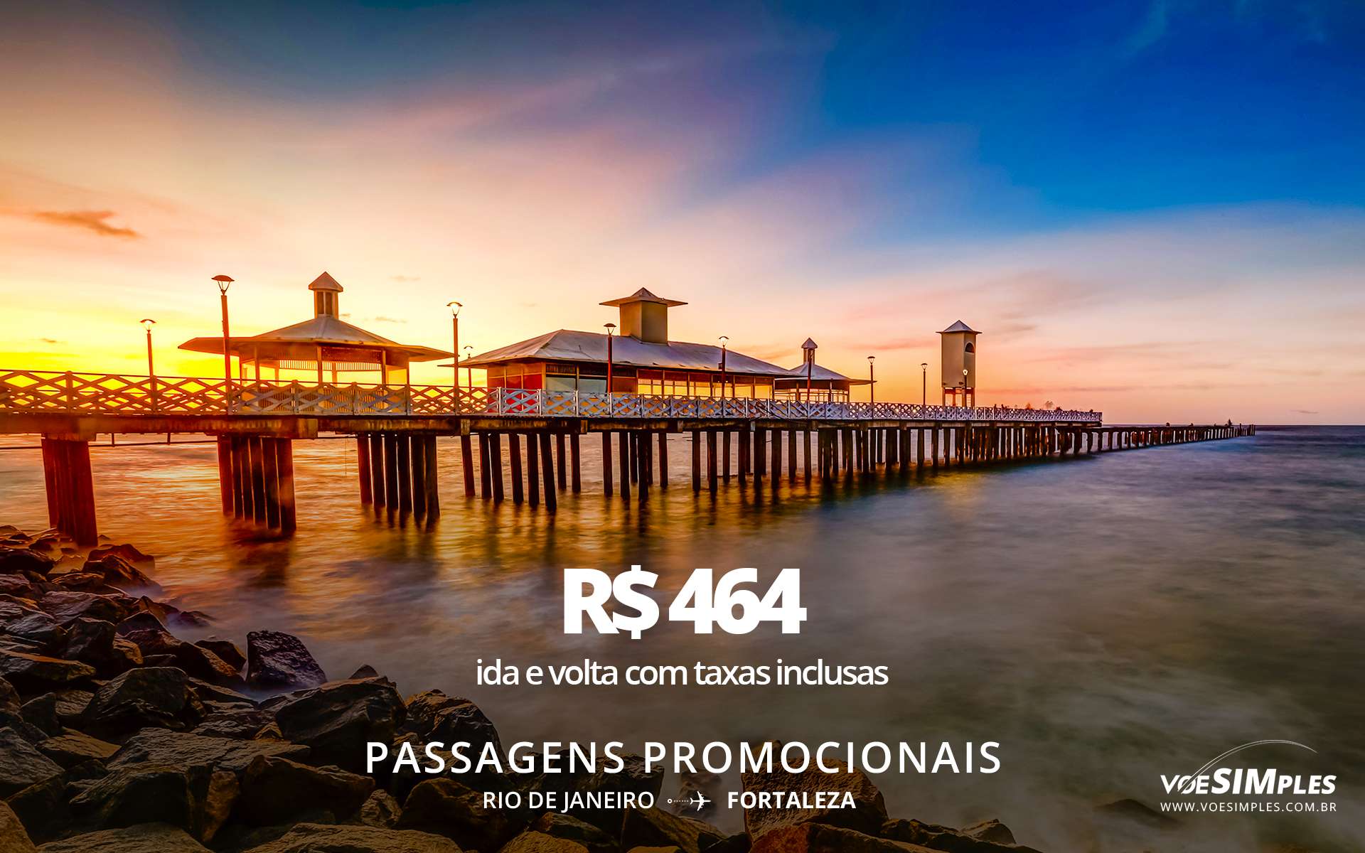 Passagem Aérea Promocional Azul