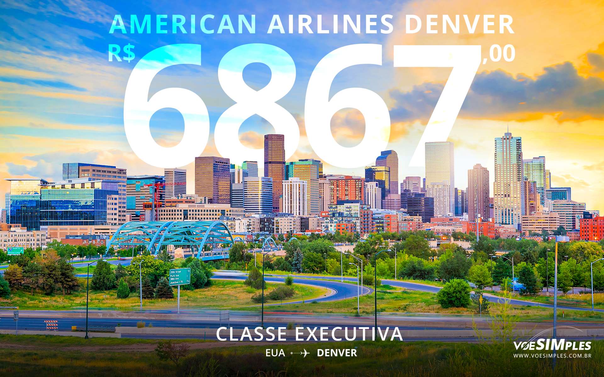 passagem aérea classe executiva American Airlines