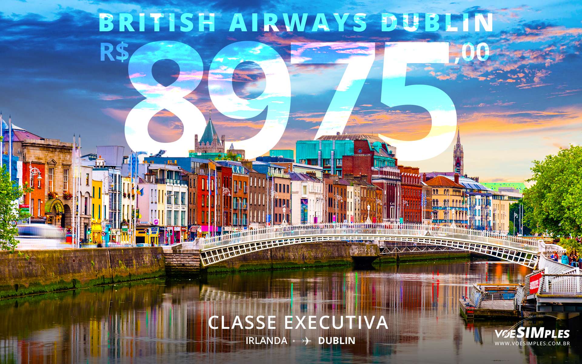 passagem aérea classse executiva British Airlines