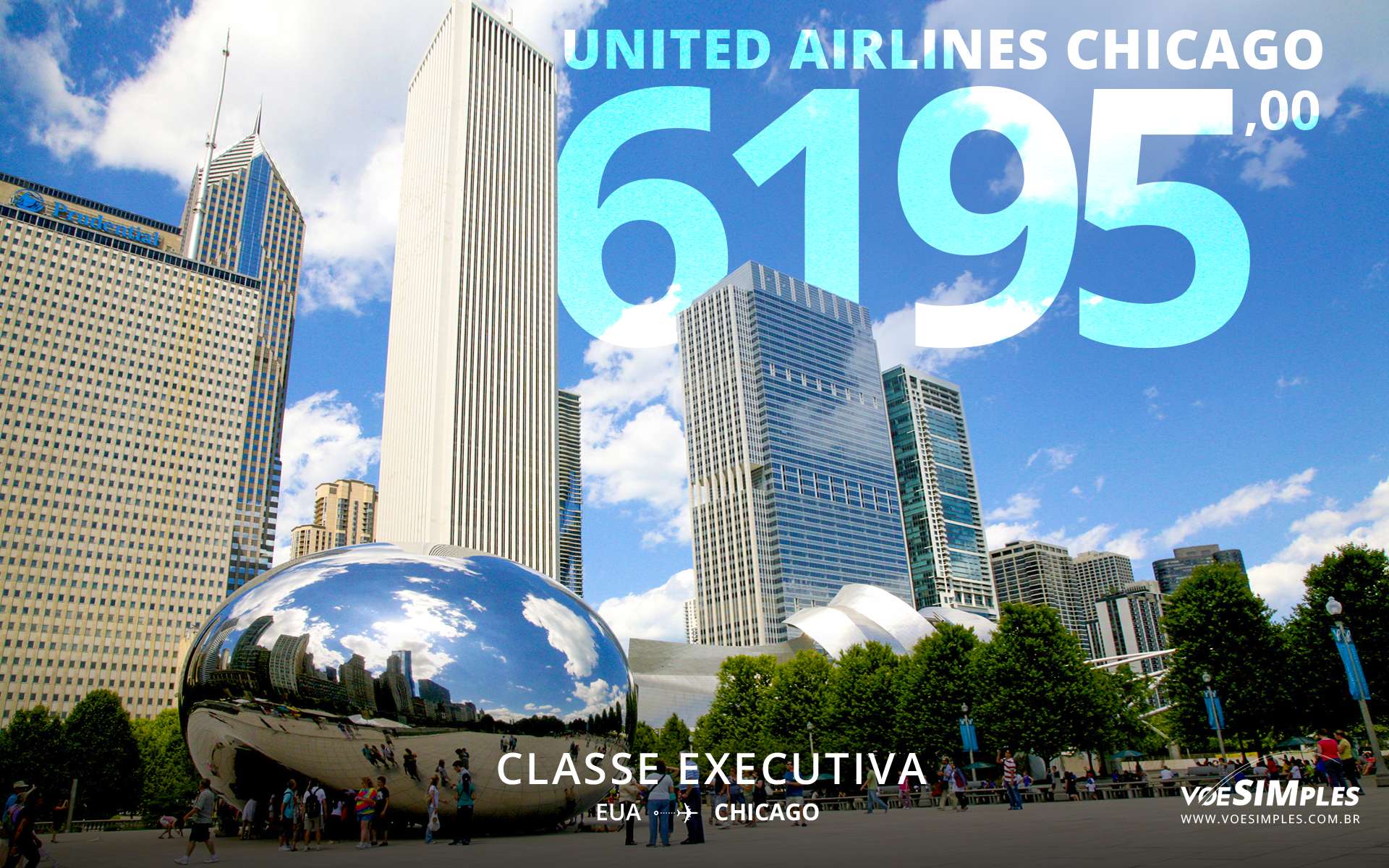 passagem aérea classe executiva United Airlines