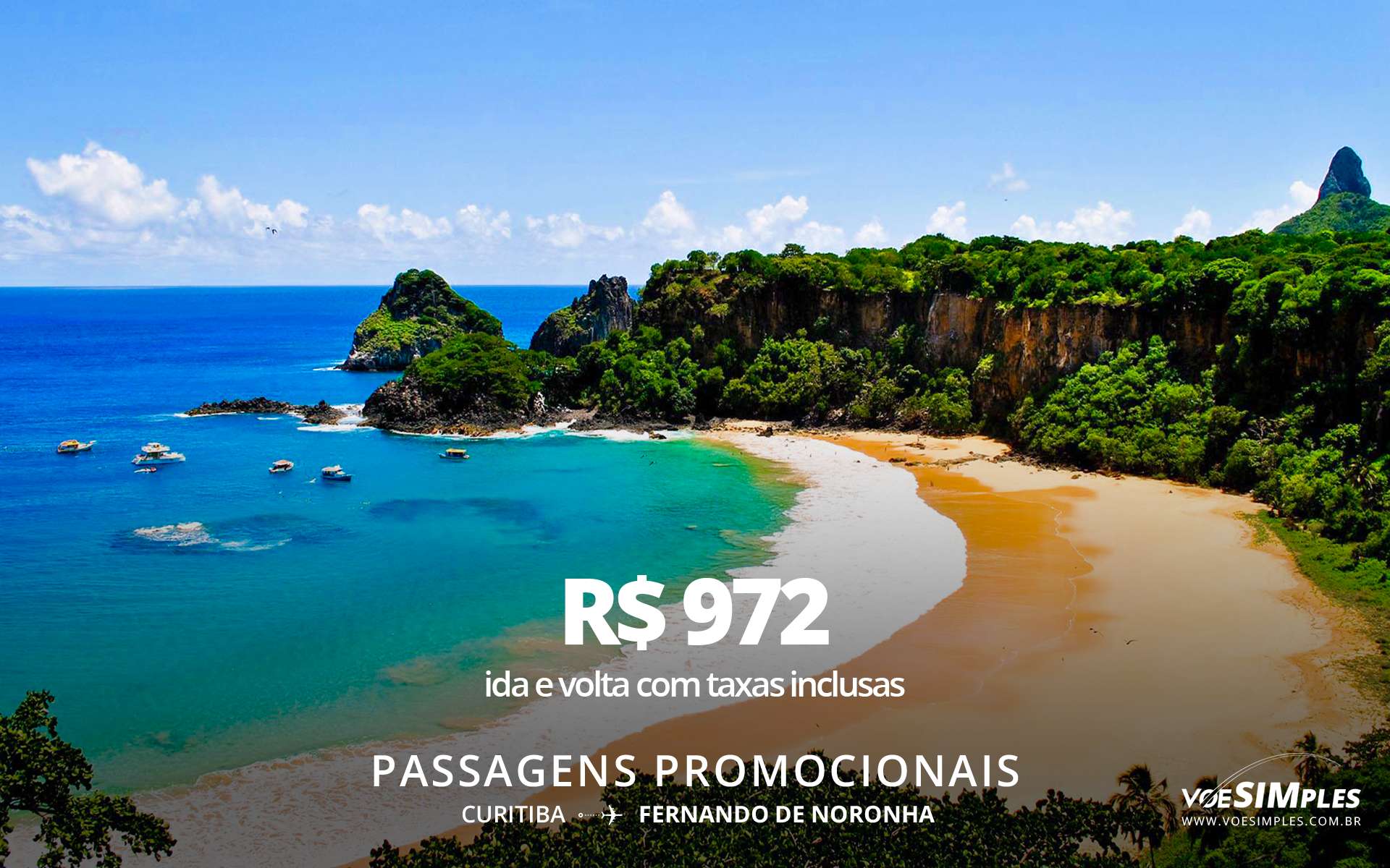 Passagem aérea promocional Azul