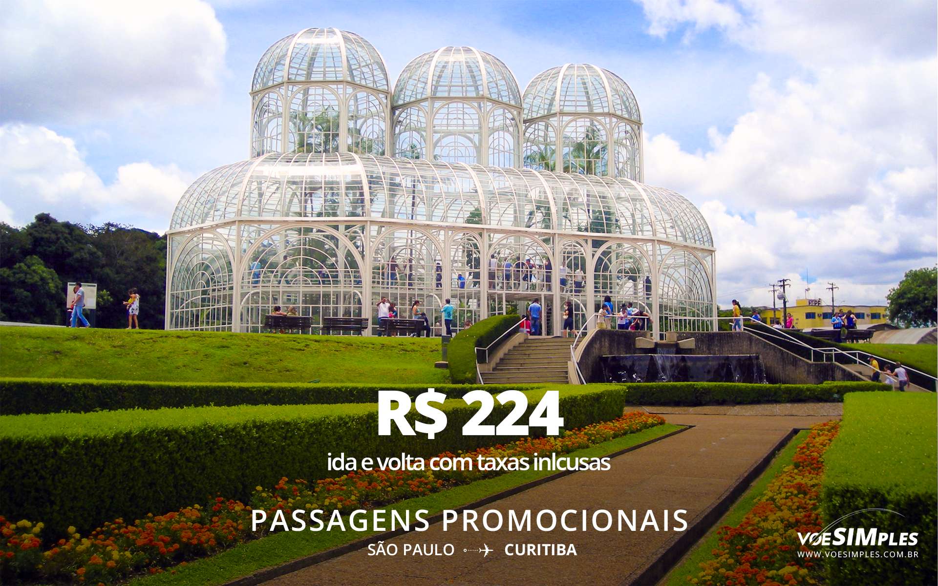 Passagem aérea promocional Latam