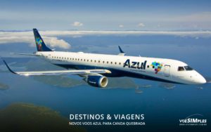 Novos voos Azul