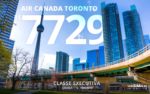 Passagem aérea classe executiva Air Canada