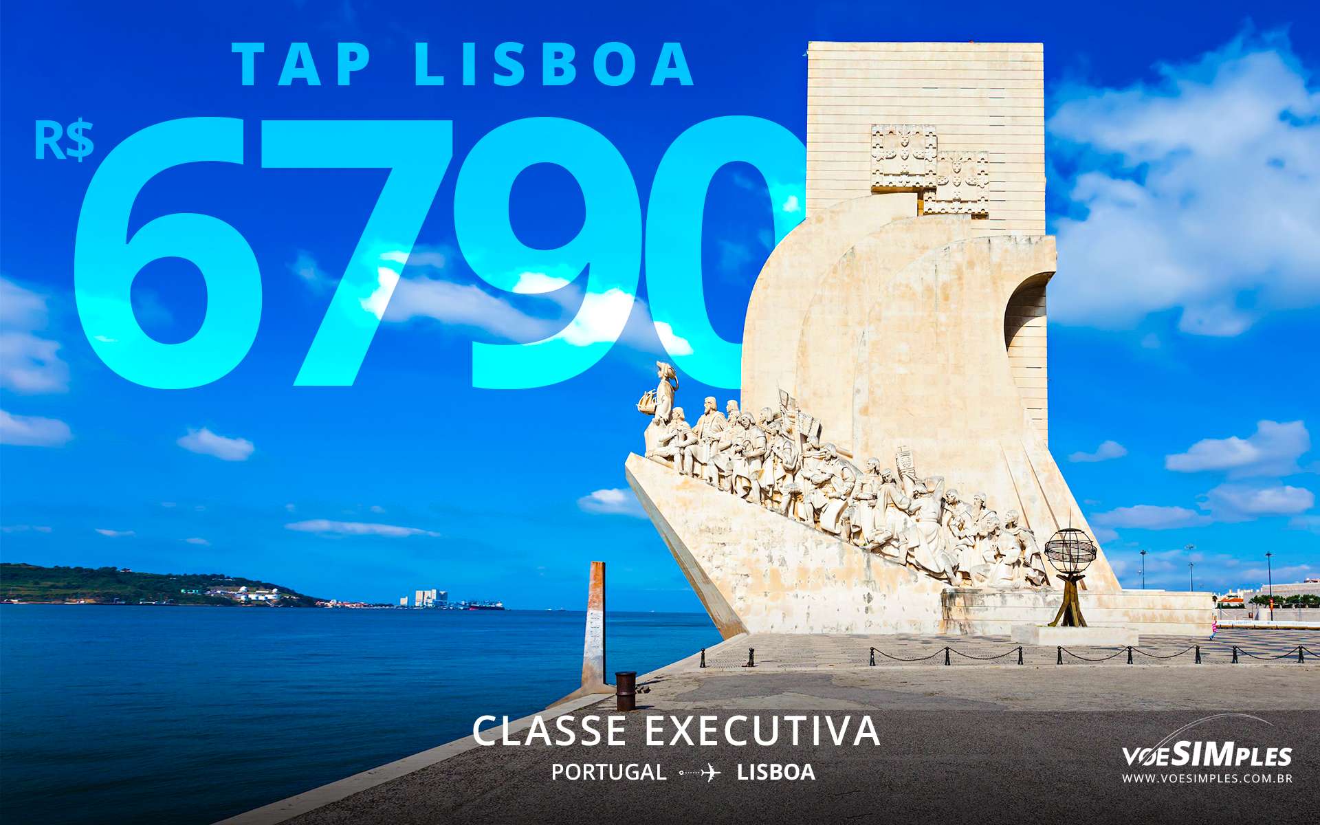 Passagem aérea executiva Tap