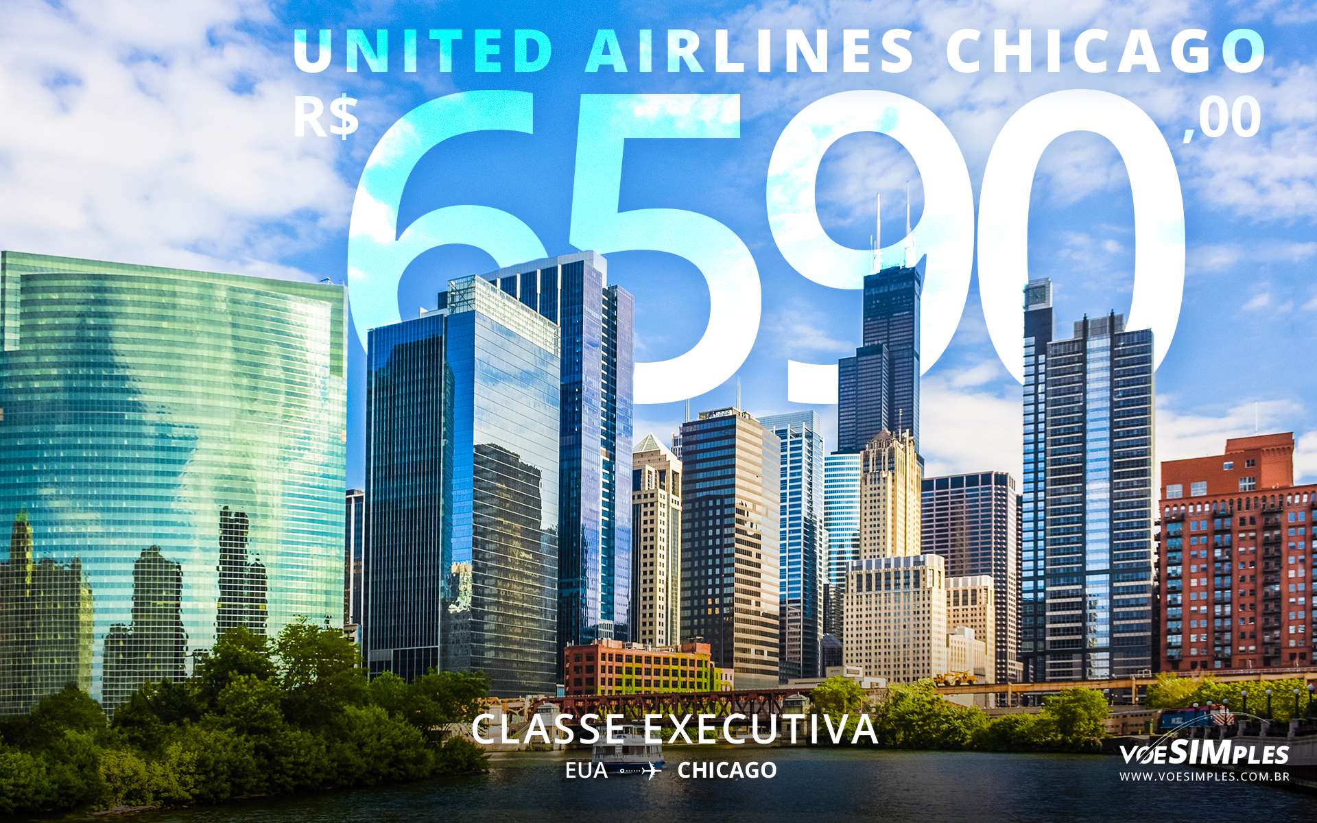 Passagem executiva United