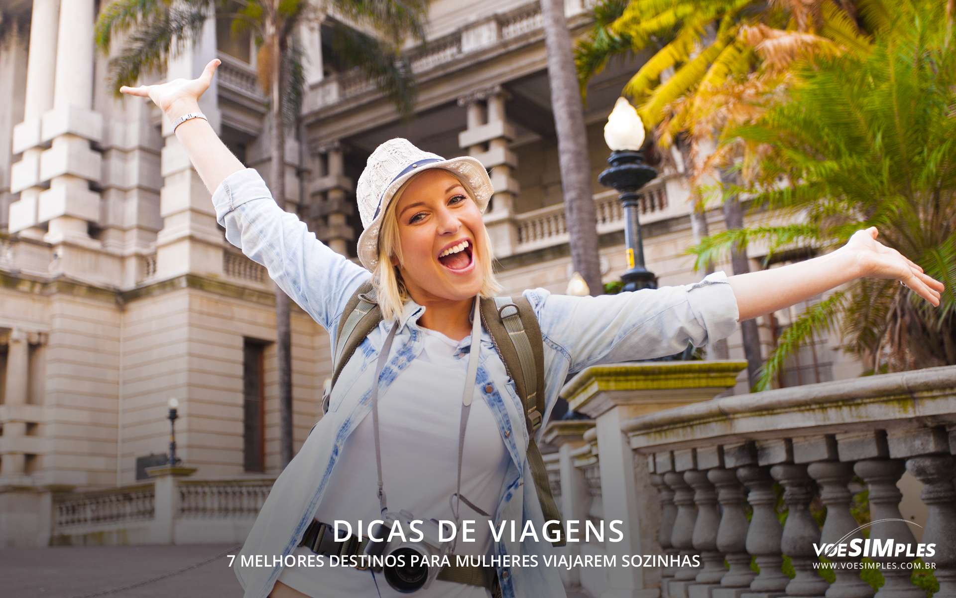 destinos para mulheres viajarem sozinhas