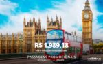 Passagem aérea promocional Tap
