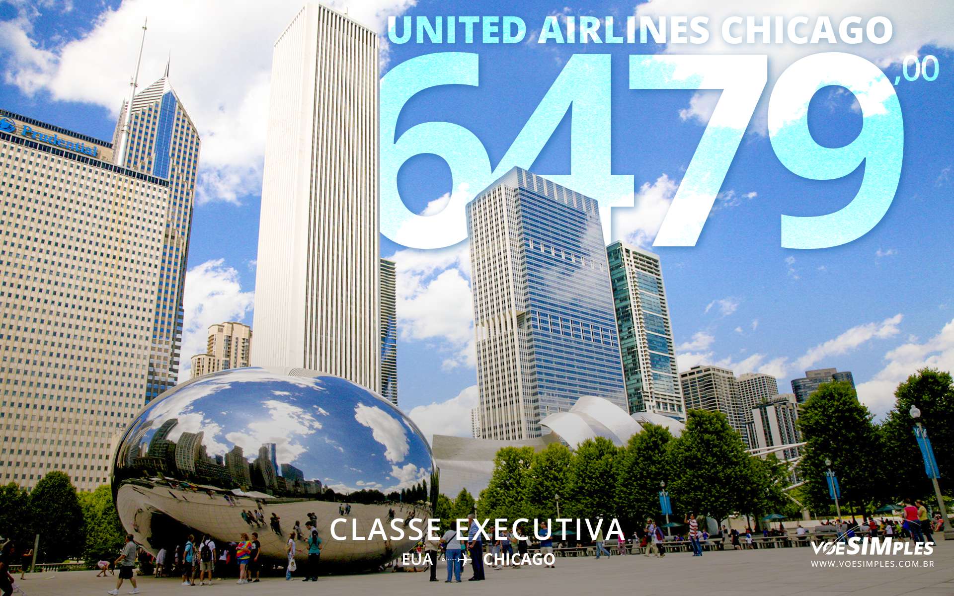 Passagem executiva Promoção