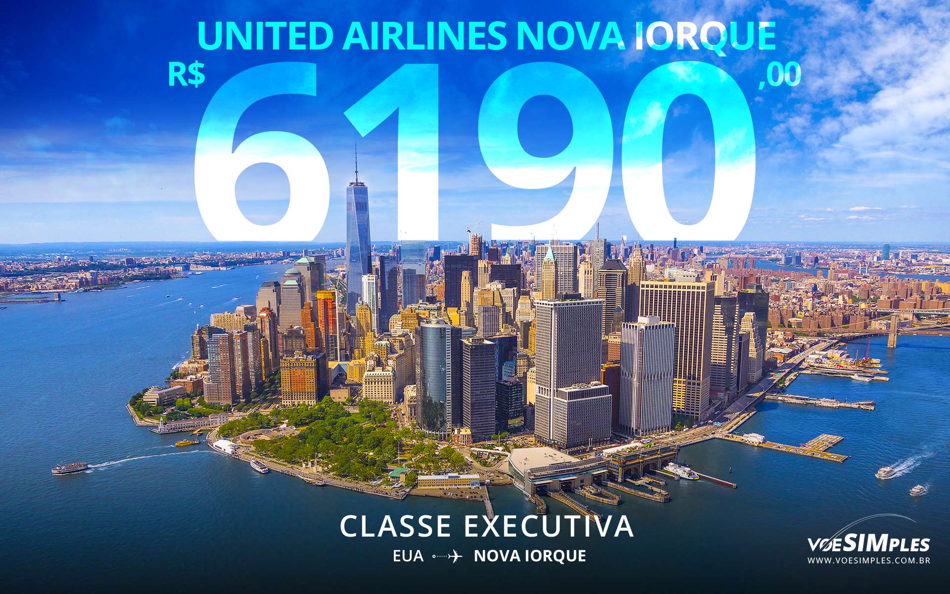 Passagem aérea executiva
