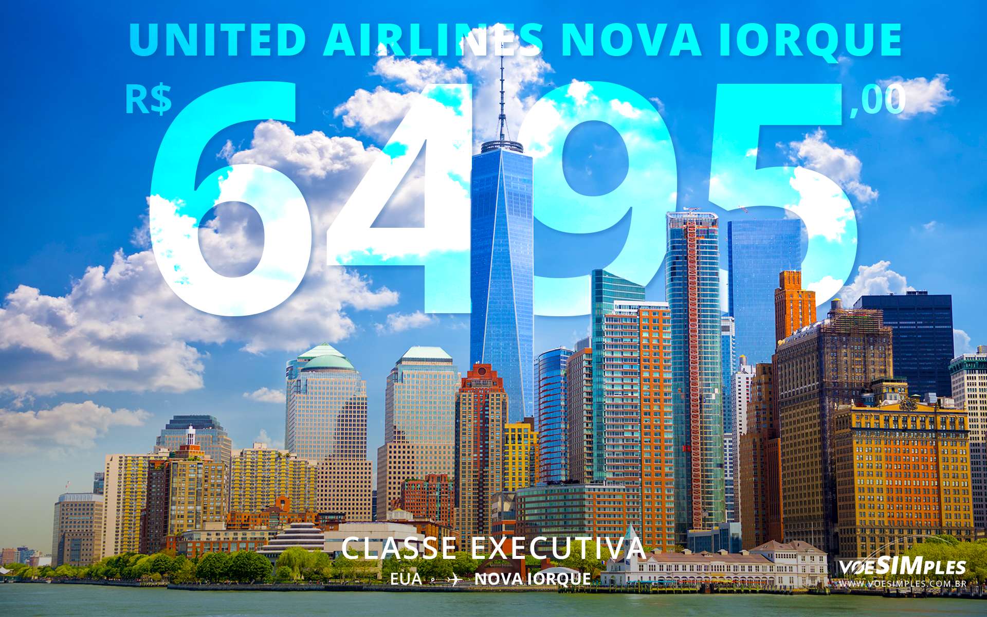 Passagem executiva promocional