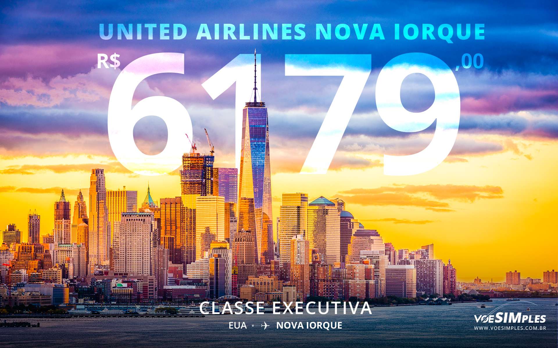 Passagem executiva promocional