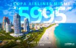Passagem aérea classe executiva Copa Airlines