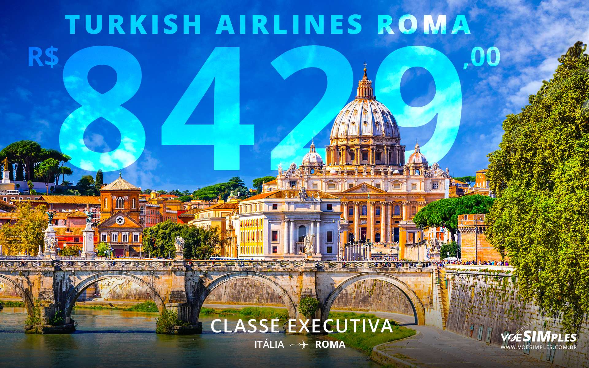 Passagem aérea classe executiva