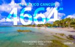 Passagem aérea executiva para Cancún
