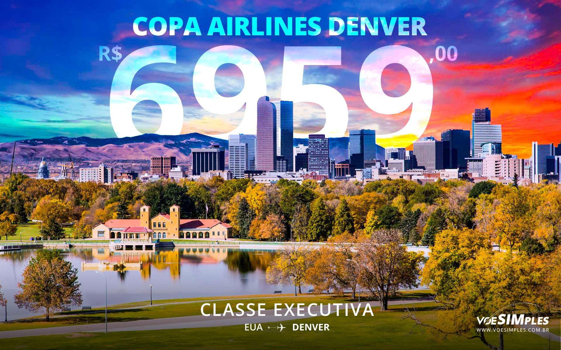 passagem aérea classe executiva Copa Airlines