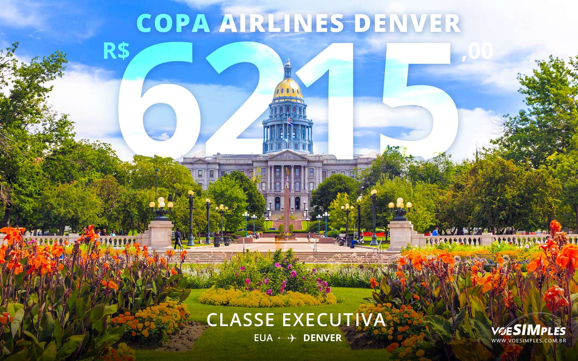 passagem aérea classe executiva Copa Airlines