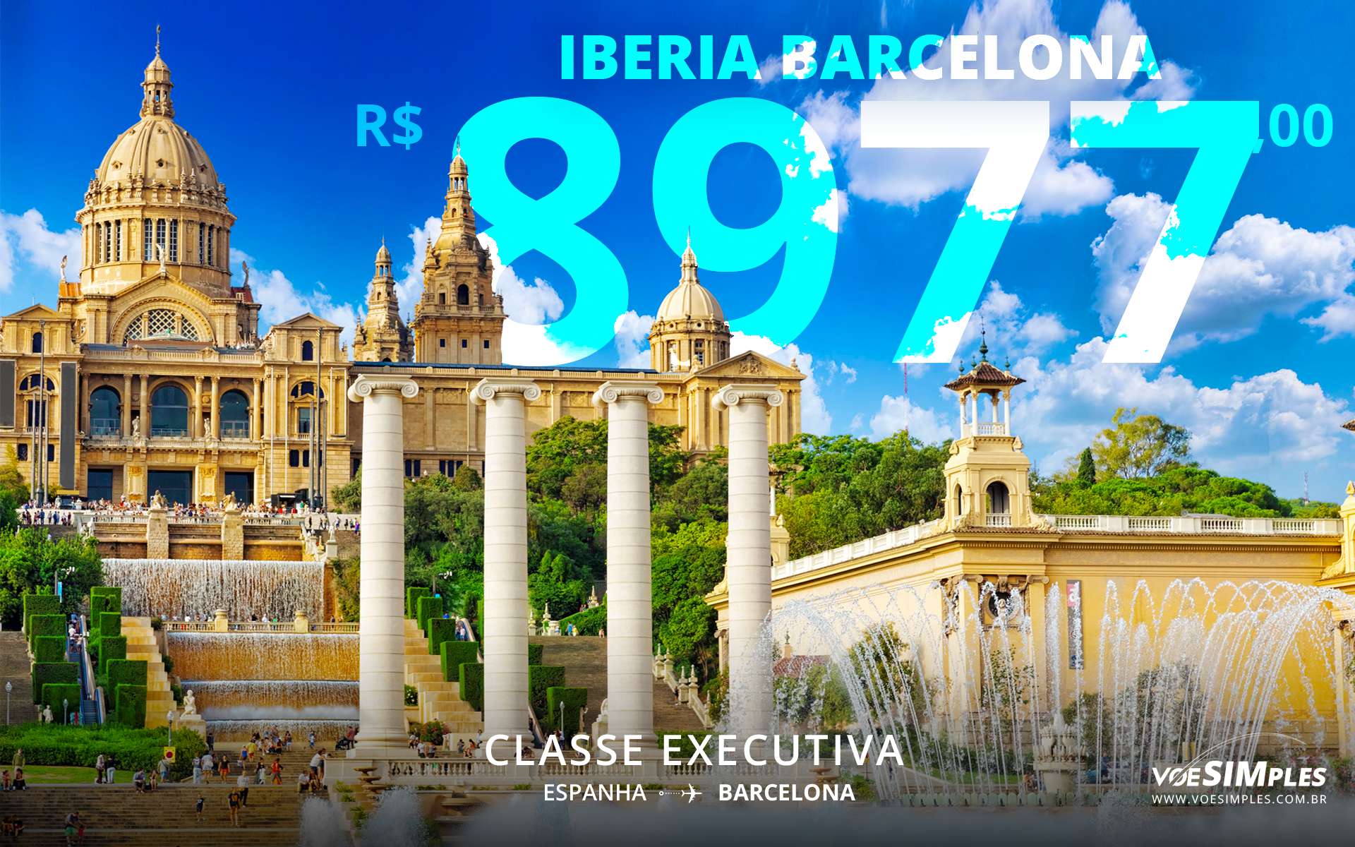 Passagem aérea classe executiva Ibéria
