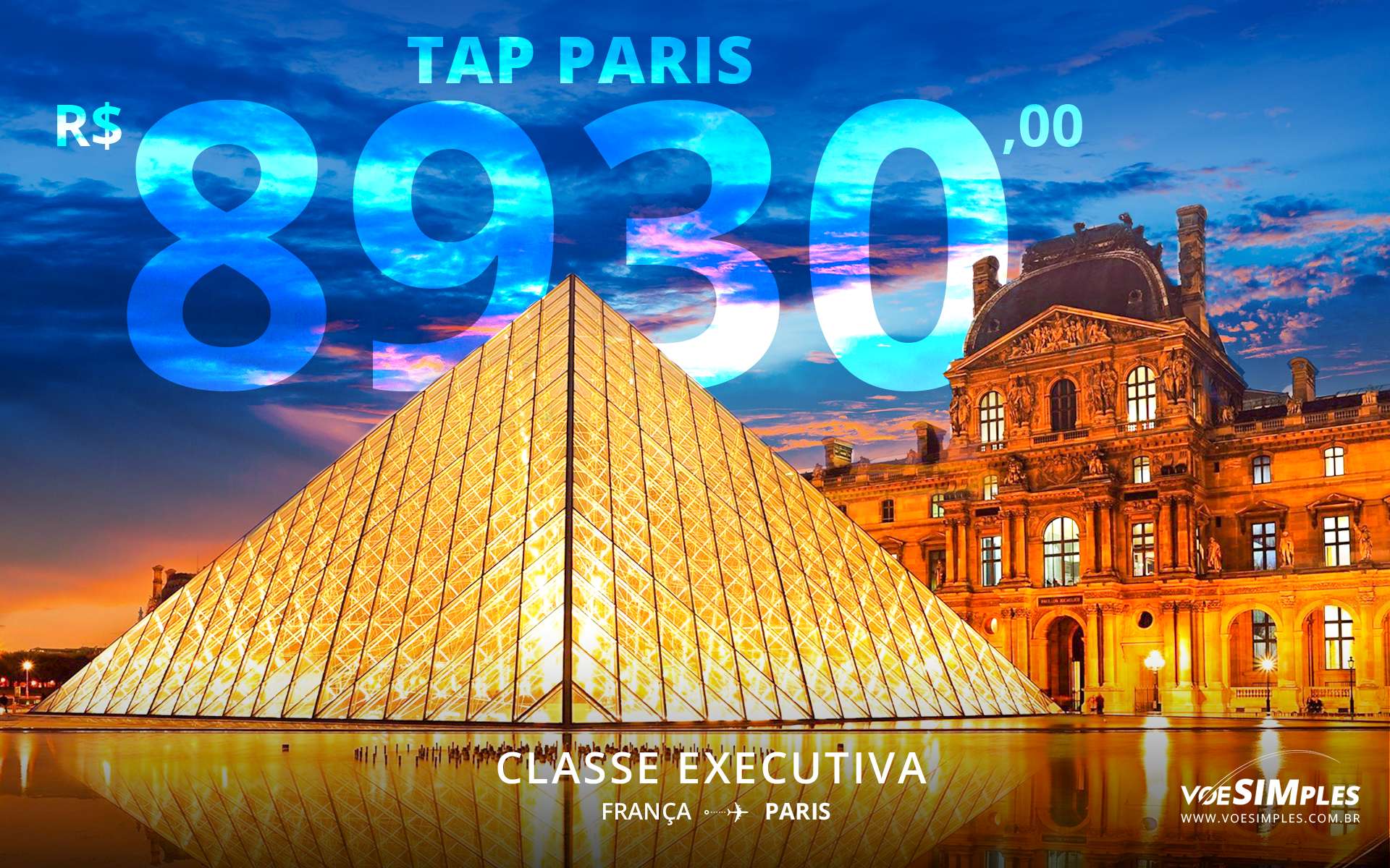 Passagem aérea classe executiva TAP
