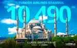 Passagem aérea classe executiva Turkish