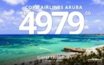 passagens aéreas executiva para Aruba