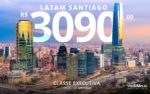 Passagem aérea executiva Latam