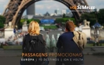 Promoção passagens aéreas para a Europa ida e volta até Outubro 2016