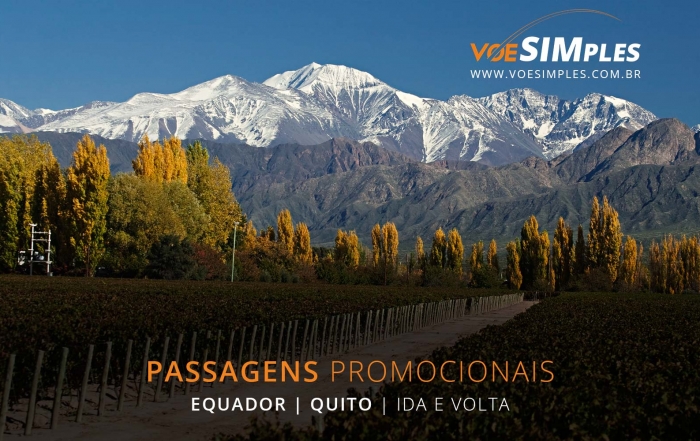 Passagens aéreas promocionais para Quito no Equador