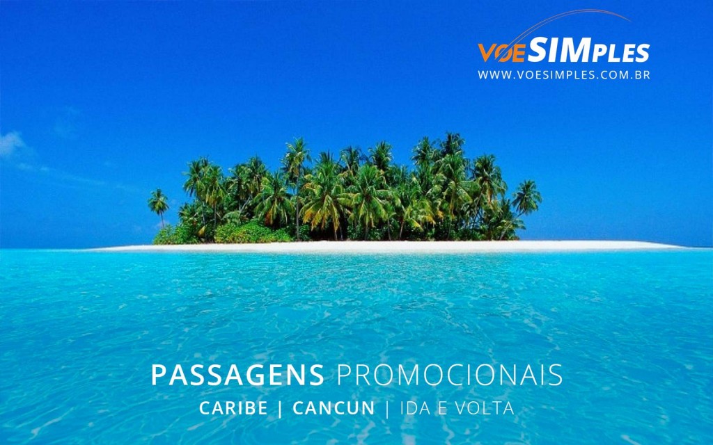 Passagem aérea promocional para Cancun na Semana Santa