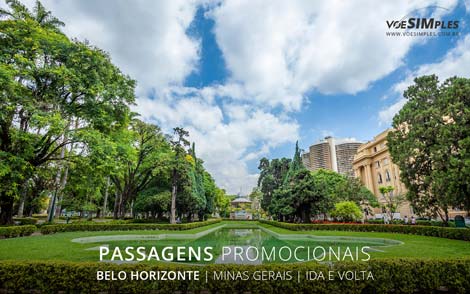 Passagens aéreas promocionais para Belo Horizonte