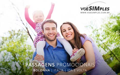 Passagens promo para Bologna