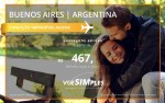 Passagem aérea promocional para Buenos Aires