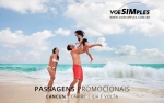 Passagem em promoção para Cancún
