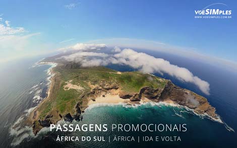 Passagens aéreas promocionais para África do Sul