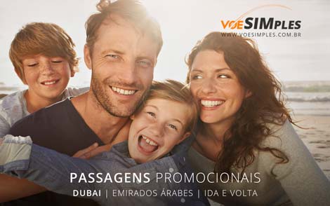 Promoção passagem aérea internacional para Dubai