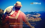 Passagem aérea barata para Portugal