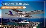 Passagem aérea Classe Executiva Latam para Barcelona