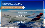 Passagem aérea Classe Executiva LATAM para a Europa
