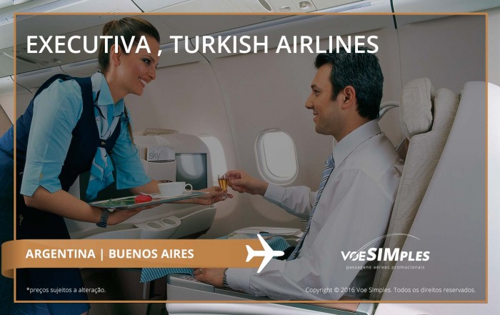 Passagem aérea classe executiva para Buenos Aires