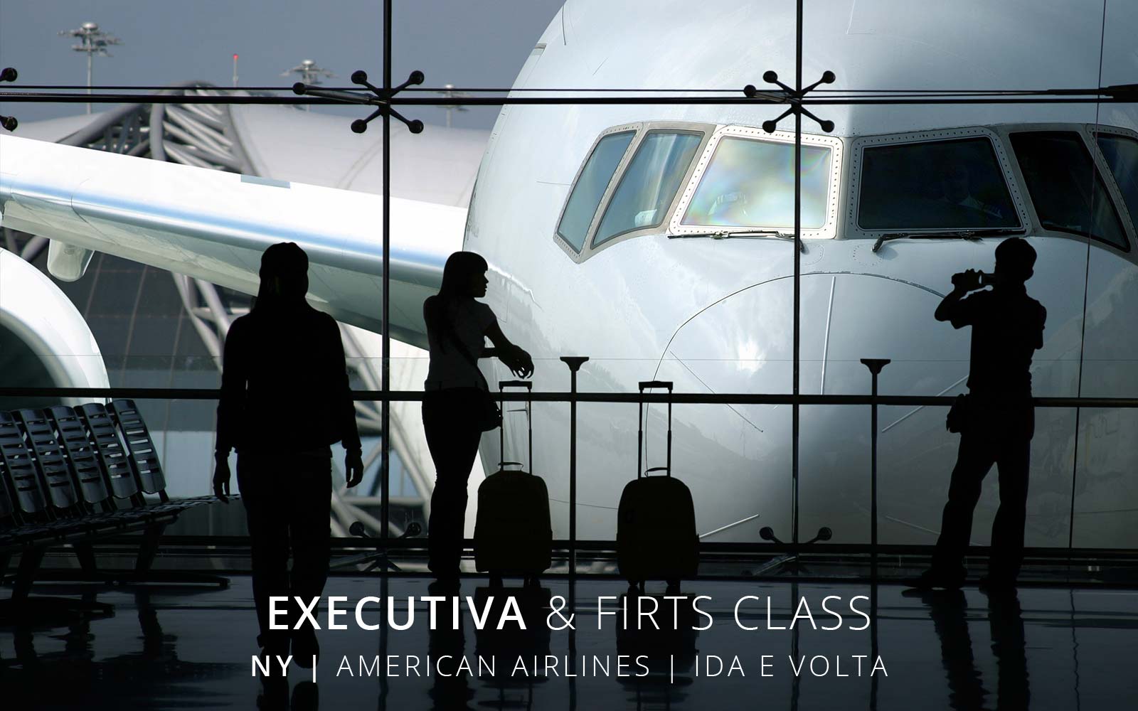 Passagem aérea Classe Executiva American Airlines de São Paulo para Nova York