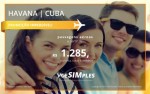 Passagens aéreas promocionais para Havana