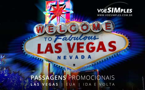 Passagem aérea promocional para Las Vegas