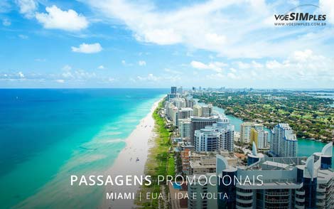 Passagens promocionais para Miami