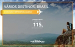 Passagens aéreas promocionais para o Brasil