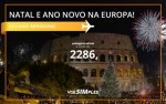 Passagem aérea promocional para o Natal e Ano Novo na Europa