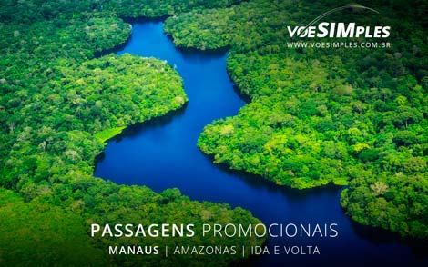 Passagem aérea promocional para Manaus na Semana Santa a partir de R$  639,00 ida e volta