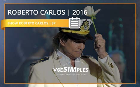 Show Roberto Carlos em SP 2016