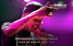 Passagens aéreas promocionais para o Show Wiz Khalifa Brasil 2016